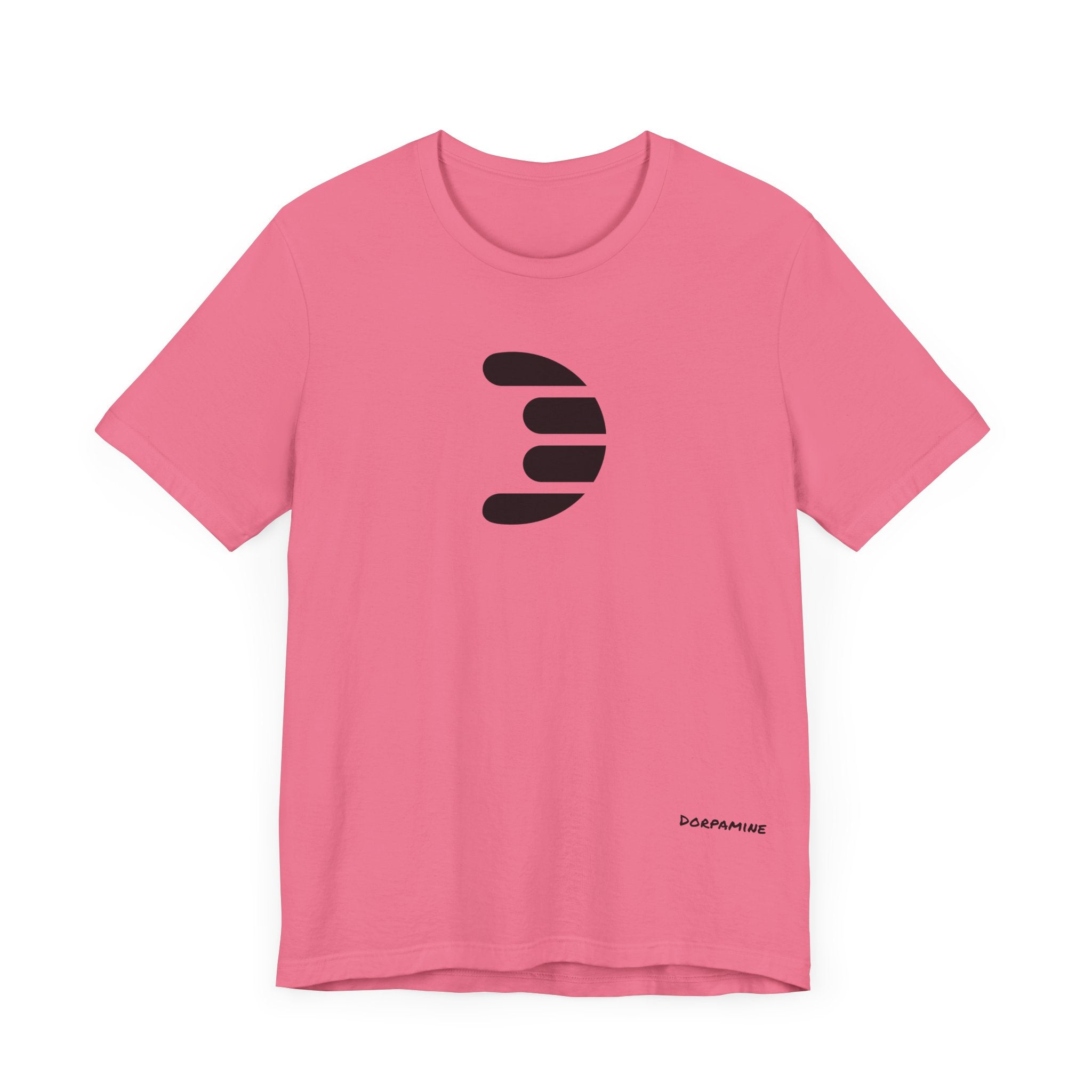 Dorpamine Classic Logo Black Unisex Jersey Short Sleeve Tee