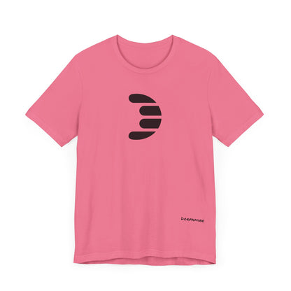 Dorpamine Classic Logo Black Unisex Jersey Short Sleeve Tee