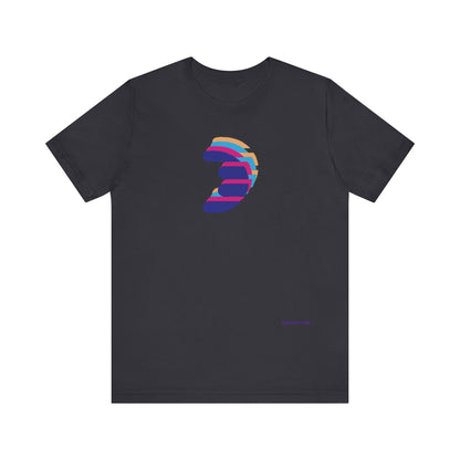 Dorpamine Double Vision (In Collaboration with Quincy Woodard) Unisex Jersey Short Sleeve Tee