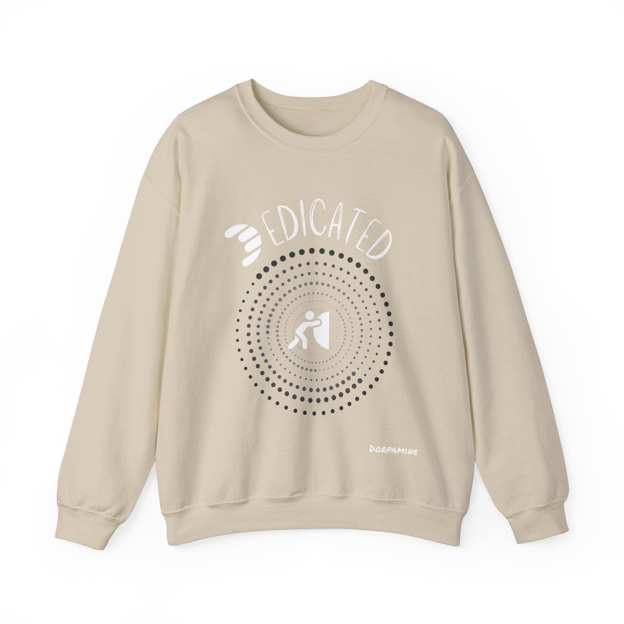 Dorpamine "D Words" Collection Dedicated Unisex Heavy Blend™ Crewneck Sweatshirt