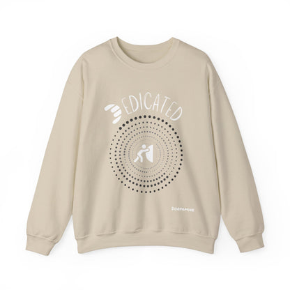 Dorpamine "D Words" Collection Dedicated Unisex Heavy Blend™ Crewneck Sweatshirt