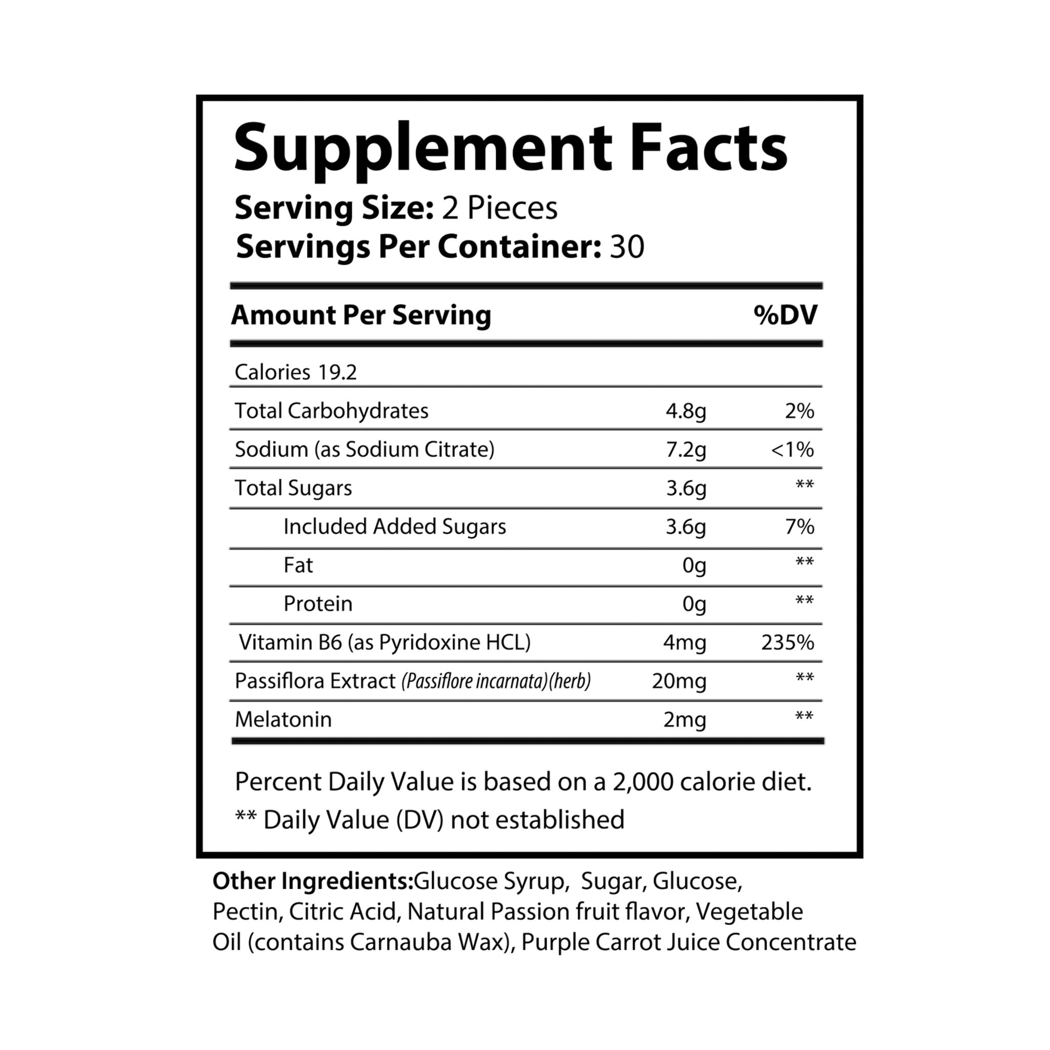 Dorpamine Vitality Sleep Well Gummies (60 Gummies)