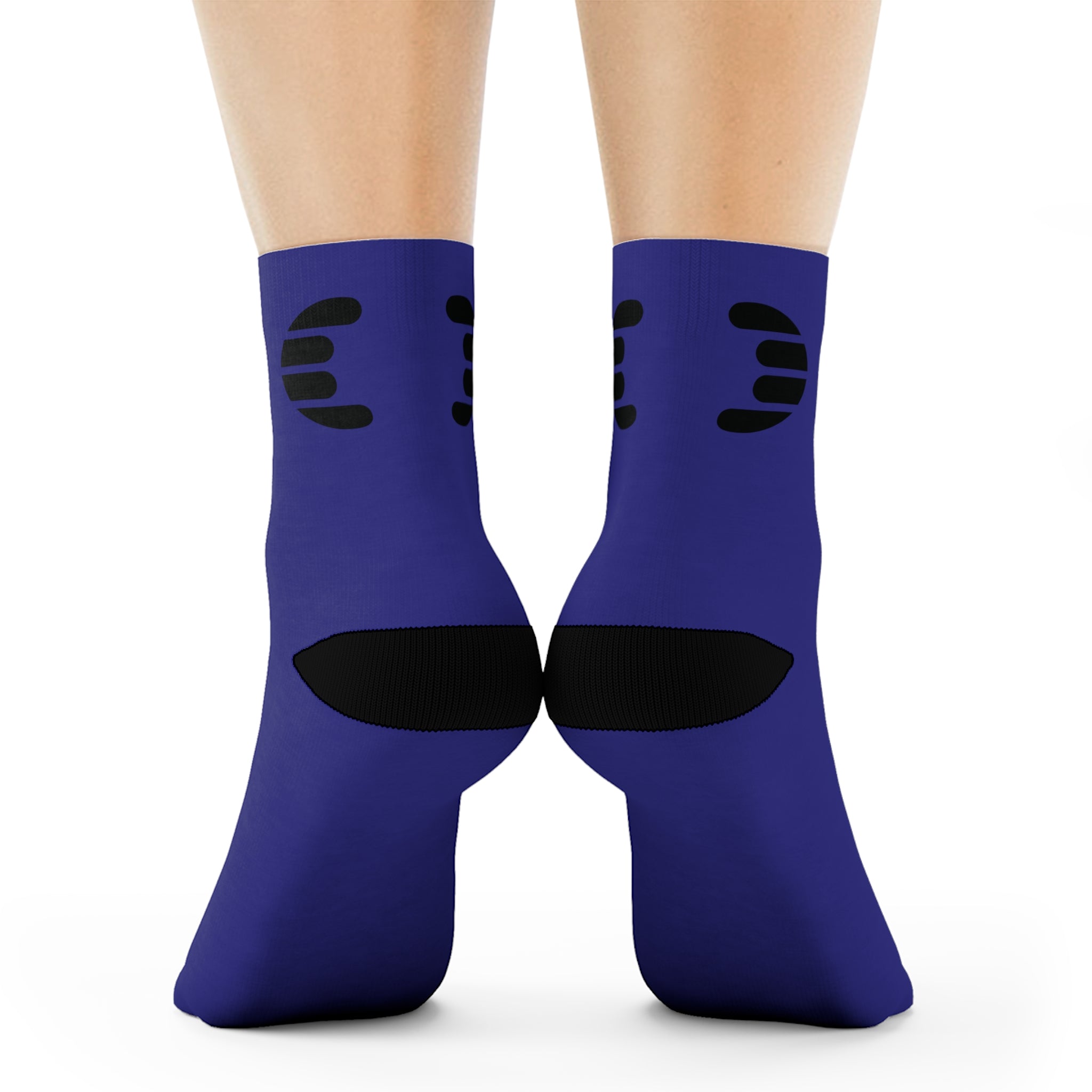 Dorpamine Hermes Purple Crew Socks