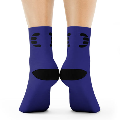 Dorpamine Hermes Purple Crew Socks