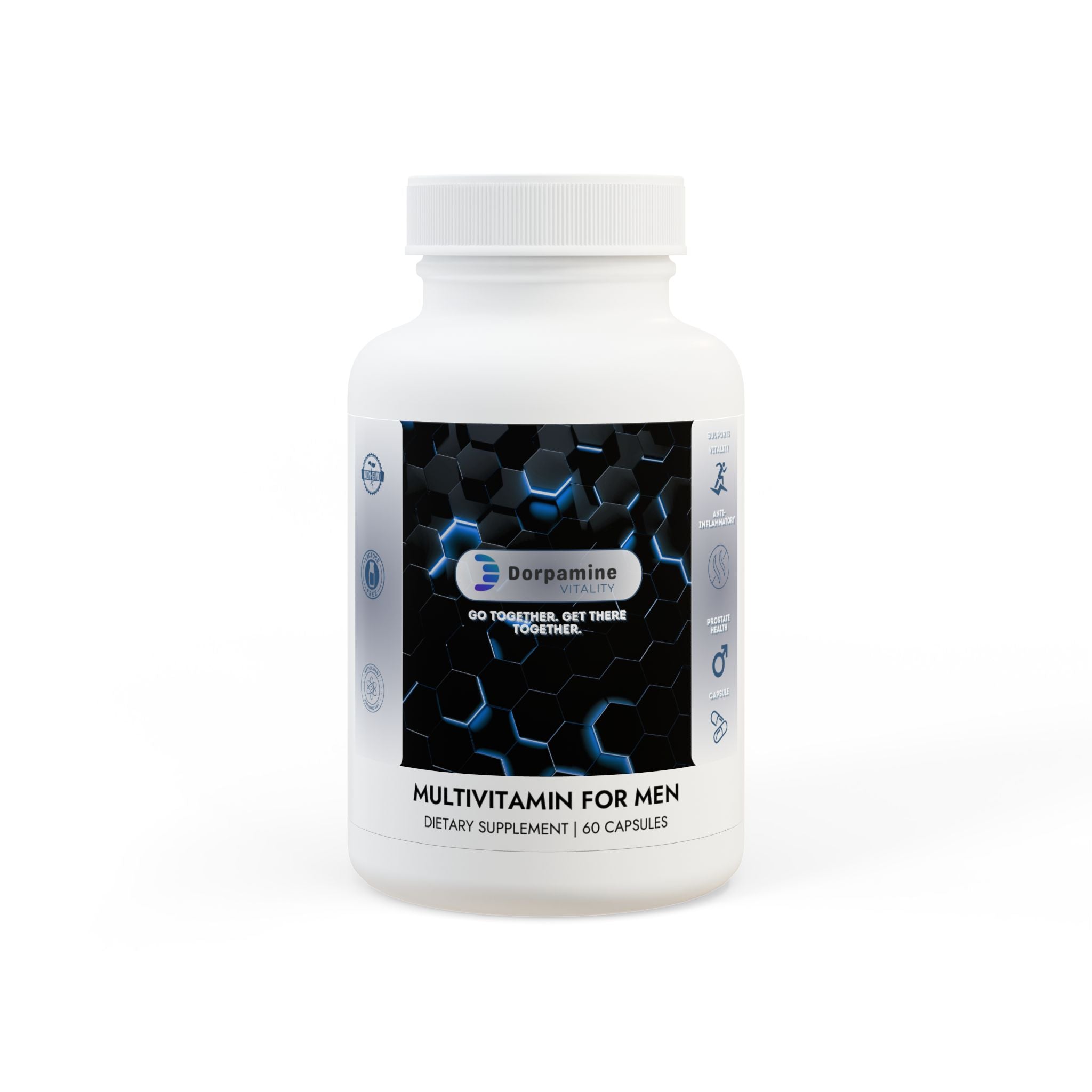 Dorpamine Vitality Multivitamin for Men Supplement (60 Capsules)