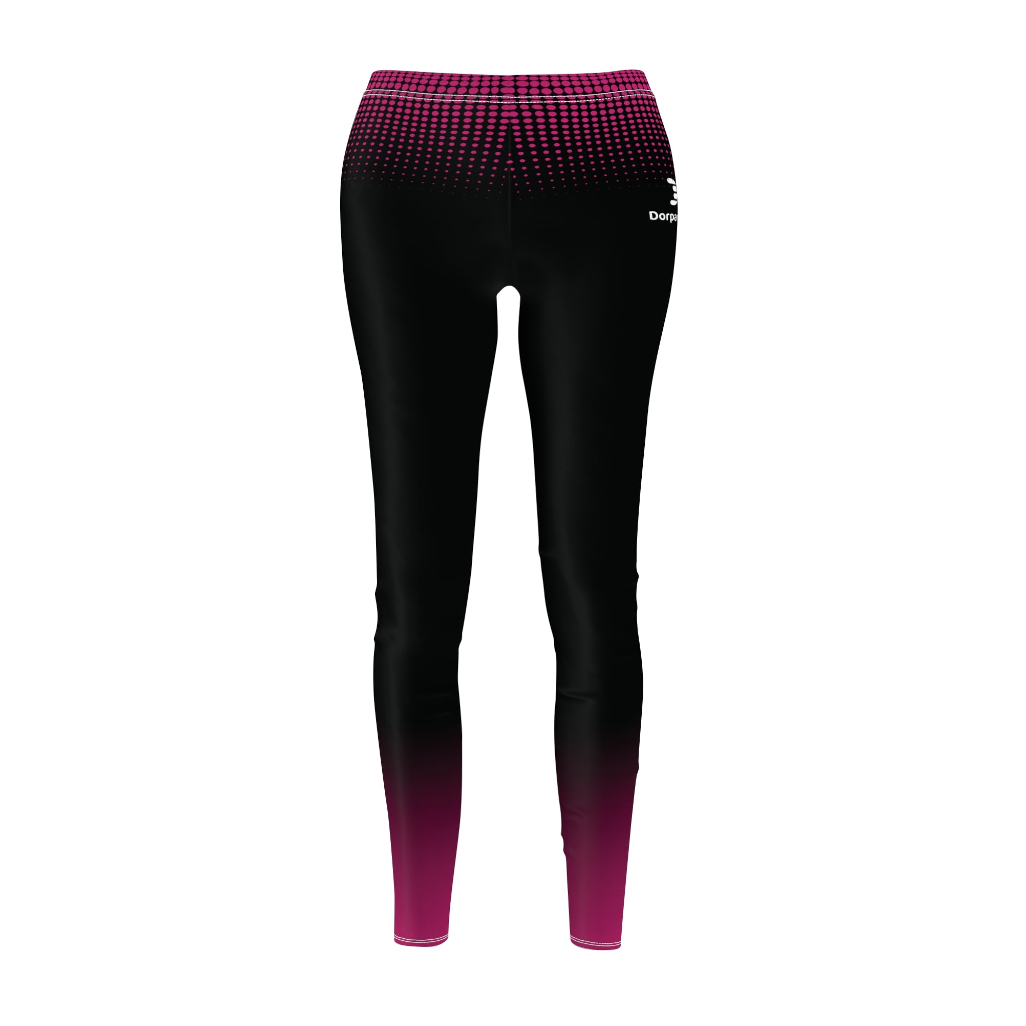 Dorpamine Fusion Pink Women's Cut & Sew Leggings