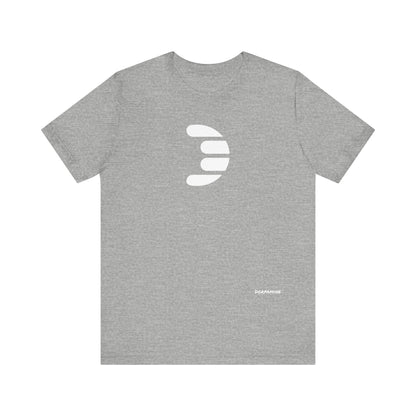 Dorpamine Classic Logo White Unisex Jersey Short Sleeve Tee