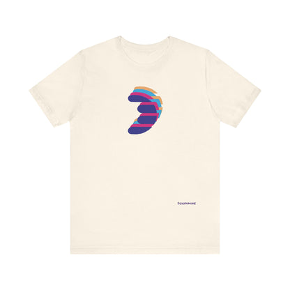 Dorpamine Double Vision (In Collaboration with Quincy Woodard) Unisex Jersey Short Sleeve Tee