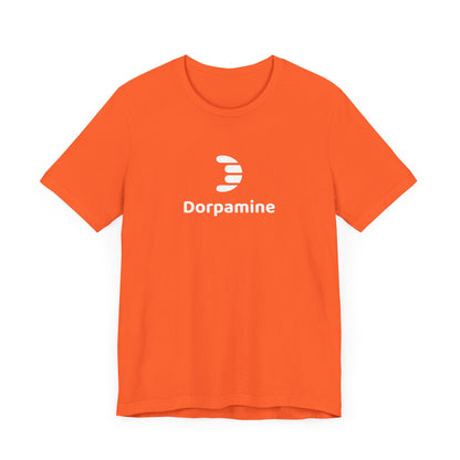 Dorpamine Classic Full Logo White Unisex Jersey Short Sleeve Tee