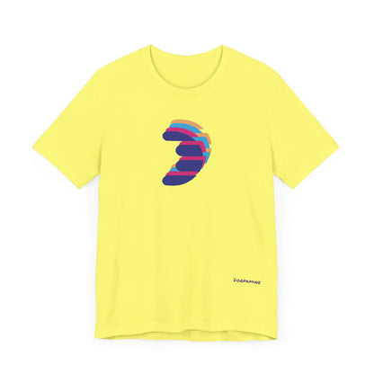 Dorpamine Double Vision (In Collaboration with Quincy Woodard) Unisex Jersey Short Sleeve Tee