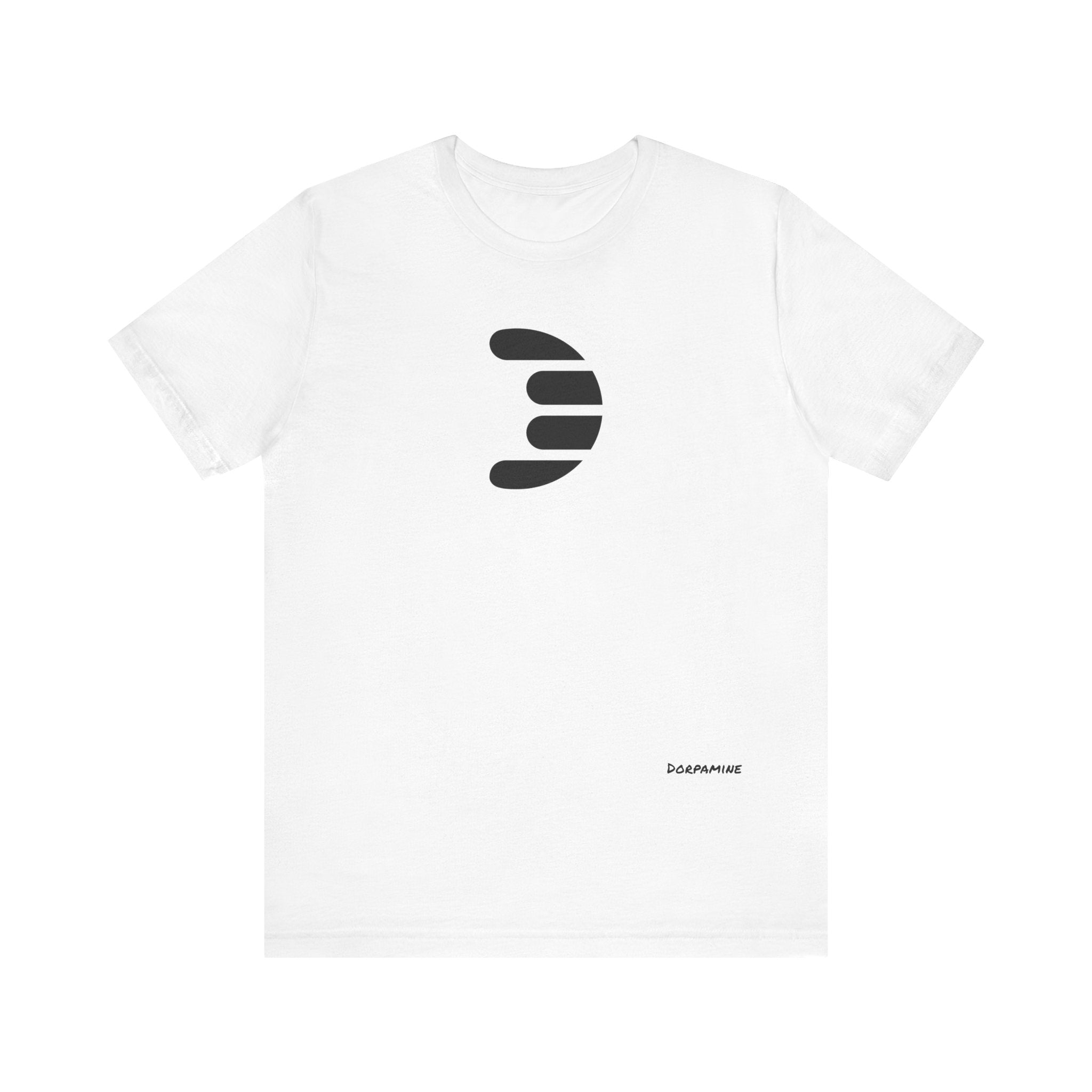 Dorpamine Classic Logo Black Unisex Jersey Short Sleeve Tee