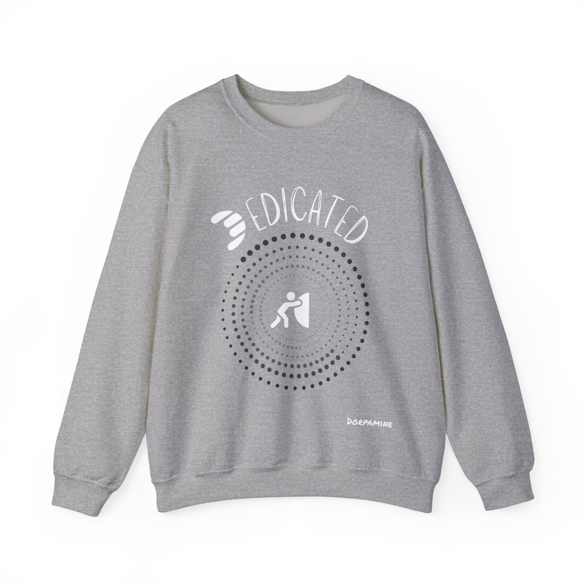 Dorpamine "D Words" Collection Dedicated Unisex Heavy Blend™ Crewneck Sweatshirt
