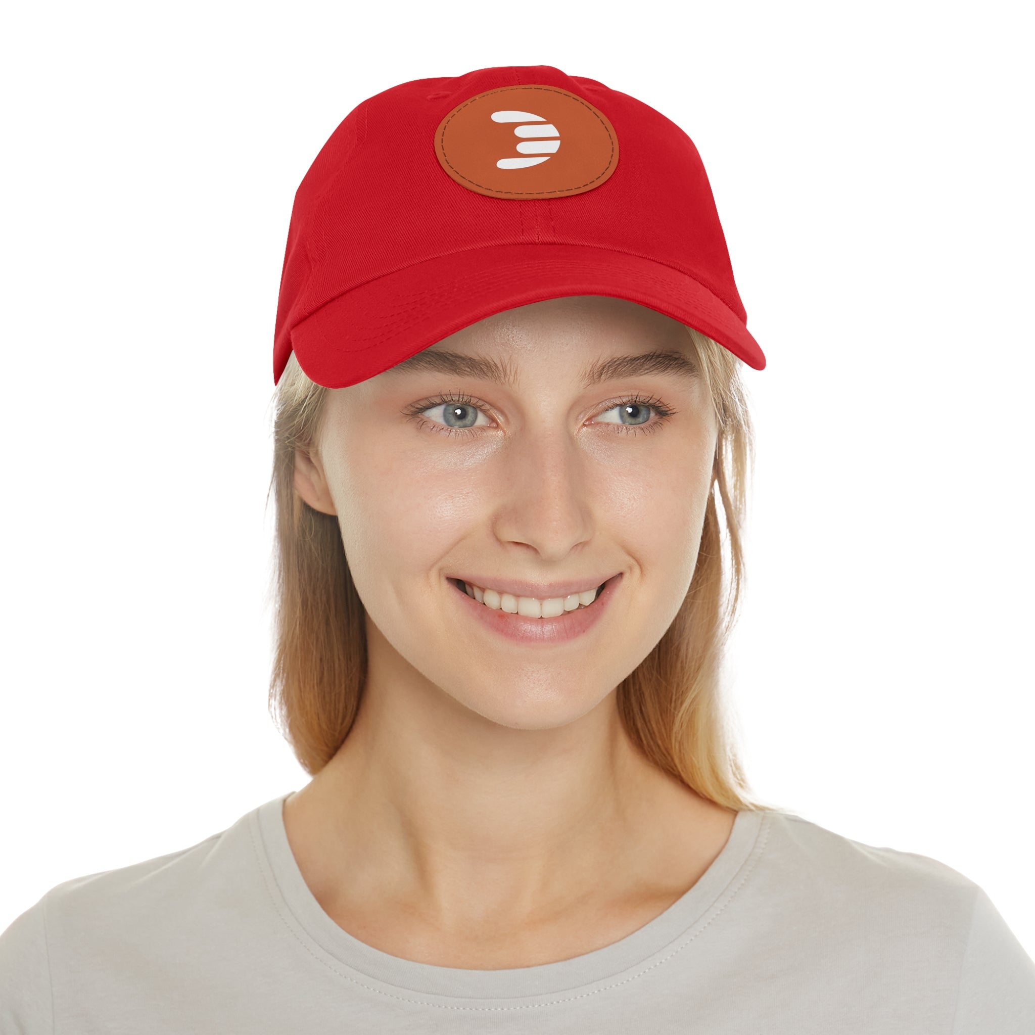Dorpamine Hat with Leather Patch (Round)