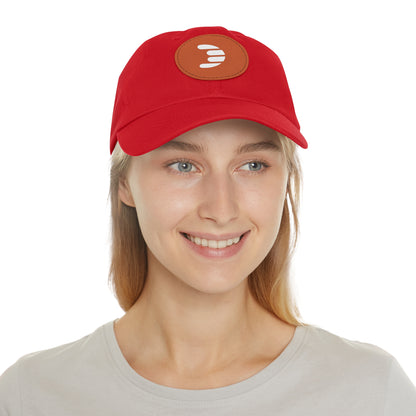 Dorpamine Hat with Leather Patch (Round)