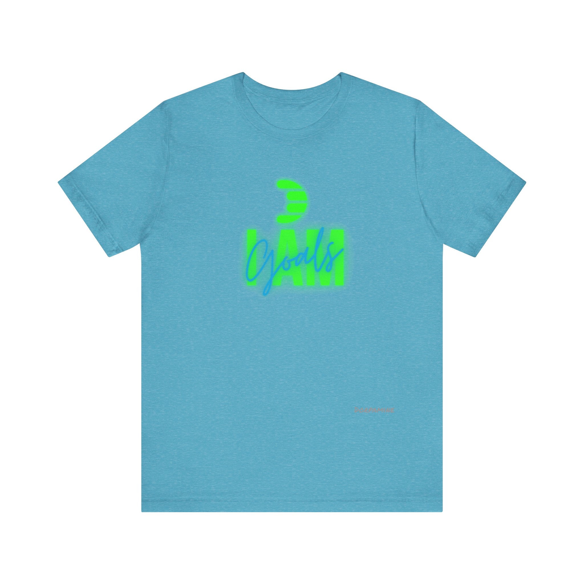 Dorpamine "I AM GOALS" Unisex Jersey Short Sleeve Tee