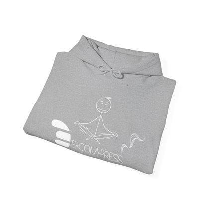 Dorpamine "D Words" Collection Decompress White Unisex Heavy Blend™ Hooded Sweatshirt