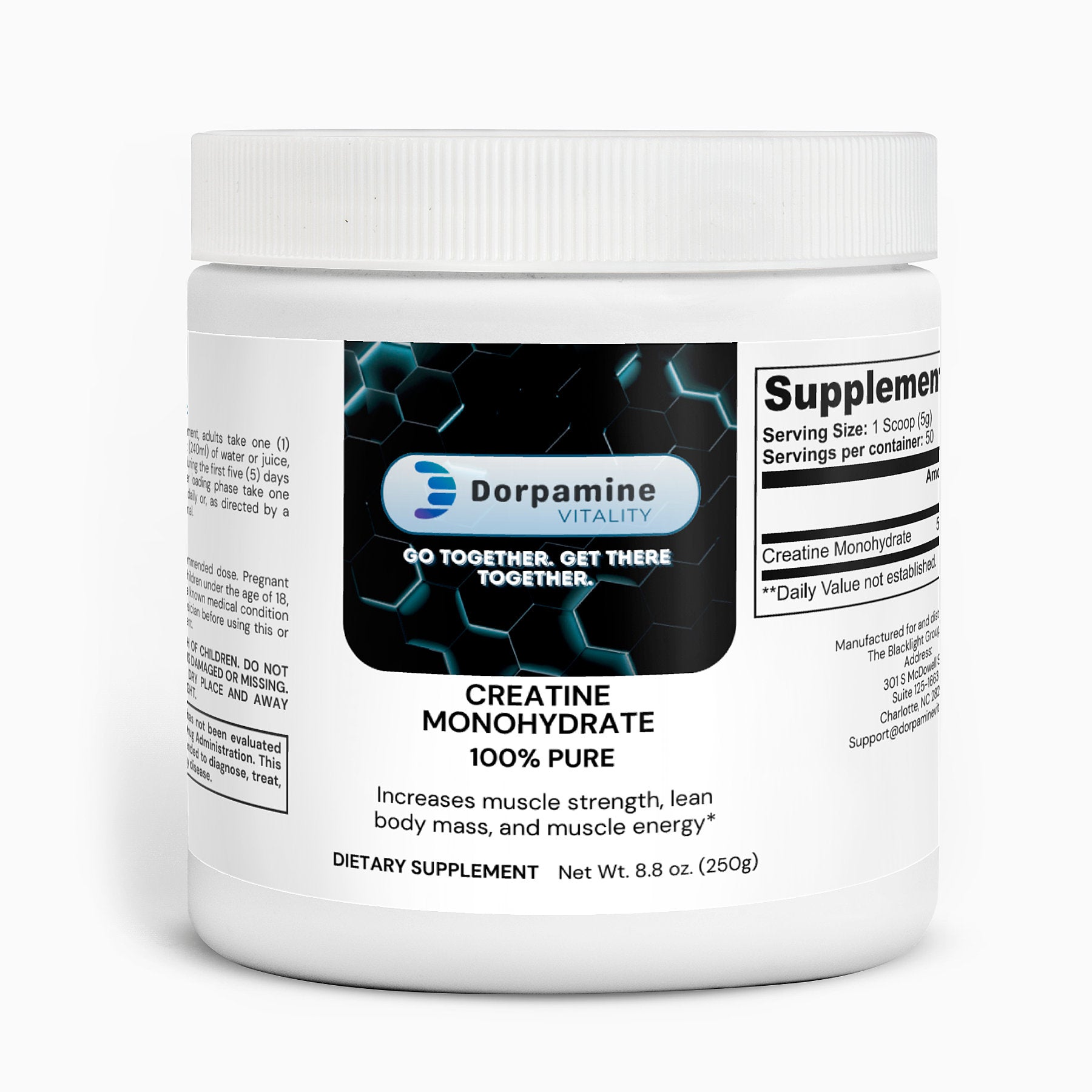 Dorpamine Vitality Creatine Monohydrate