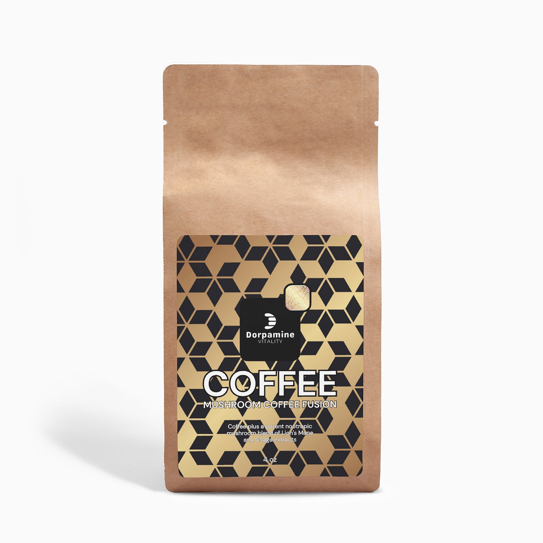 Dorpamine Vitality Mushroom Coffee Fusion - Lion’s Mane & Chaga 4oz