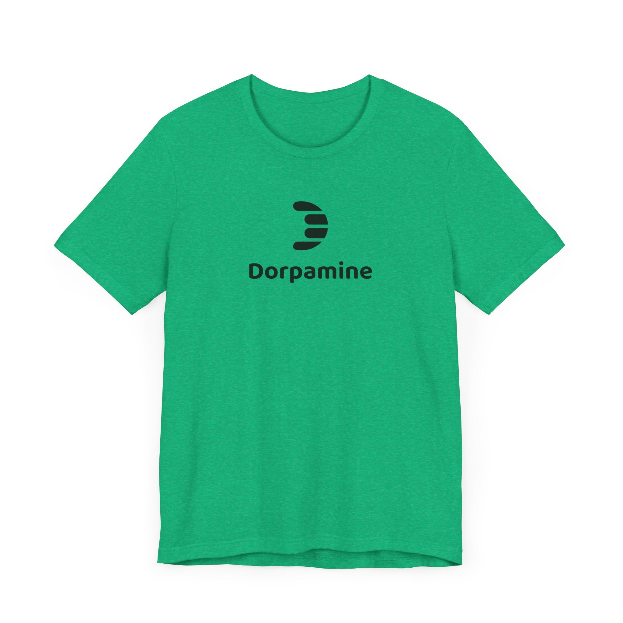 Dorpamine Classic Full Logo Black Unisex Jersey Short Sleeve Tee