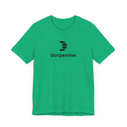 Dorpamine Classic Full Logo Black Unisex Jersey Short Sleeve Tee