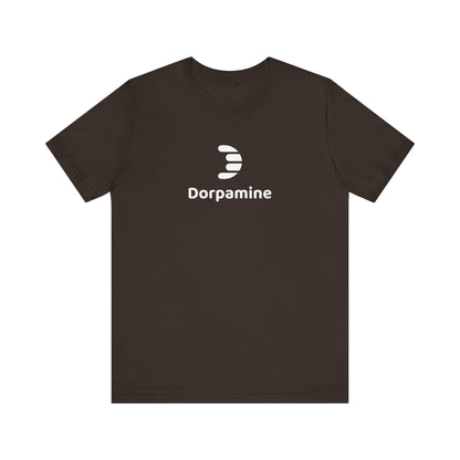 Dorpamine Classic Full Logo White Unisex Jersey Short Sleeve Tee
