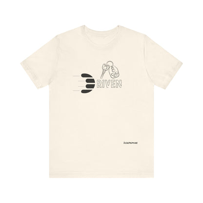 Dorpamine Driven Black (D-Words Collection) Unisex Jersey Short Sleeve Tee