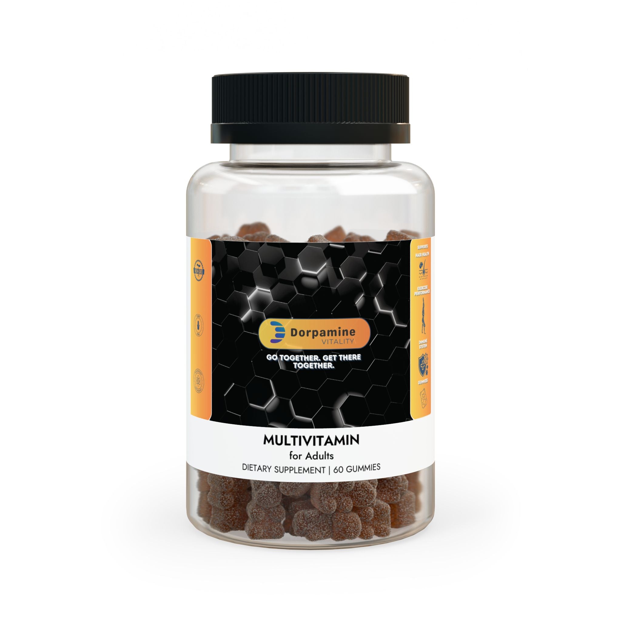 Dorpamine Vitality Multivitamin Gummies for Adults (60 Gummies)