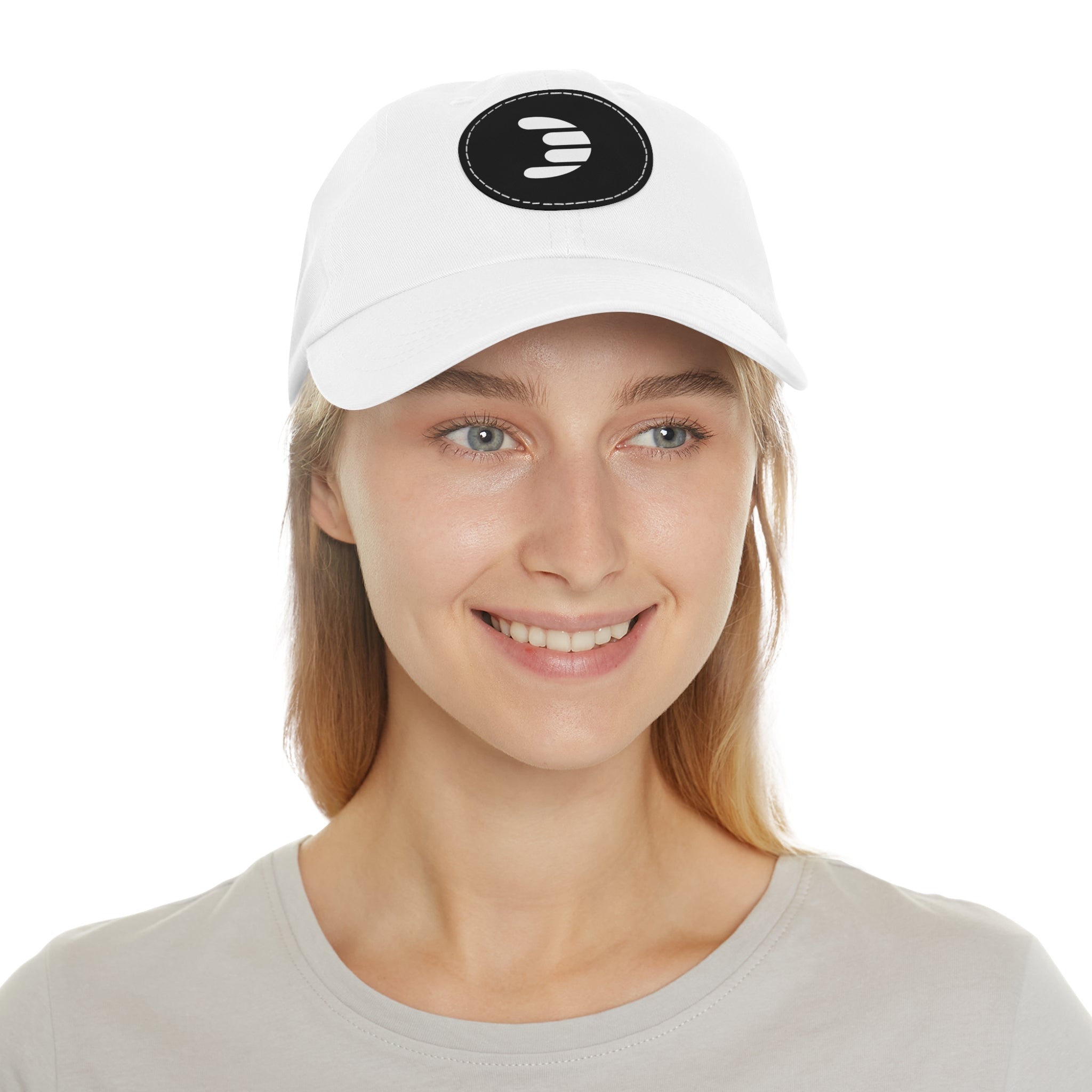 Dorpamine Hat with Leather Patch (Round)