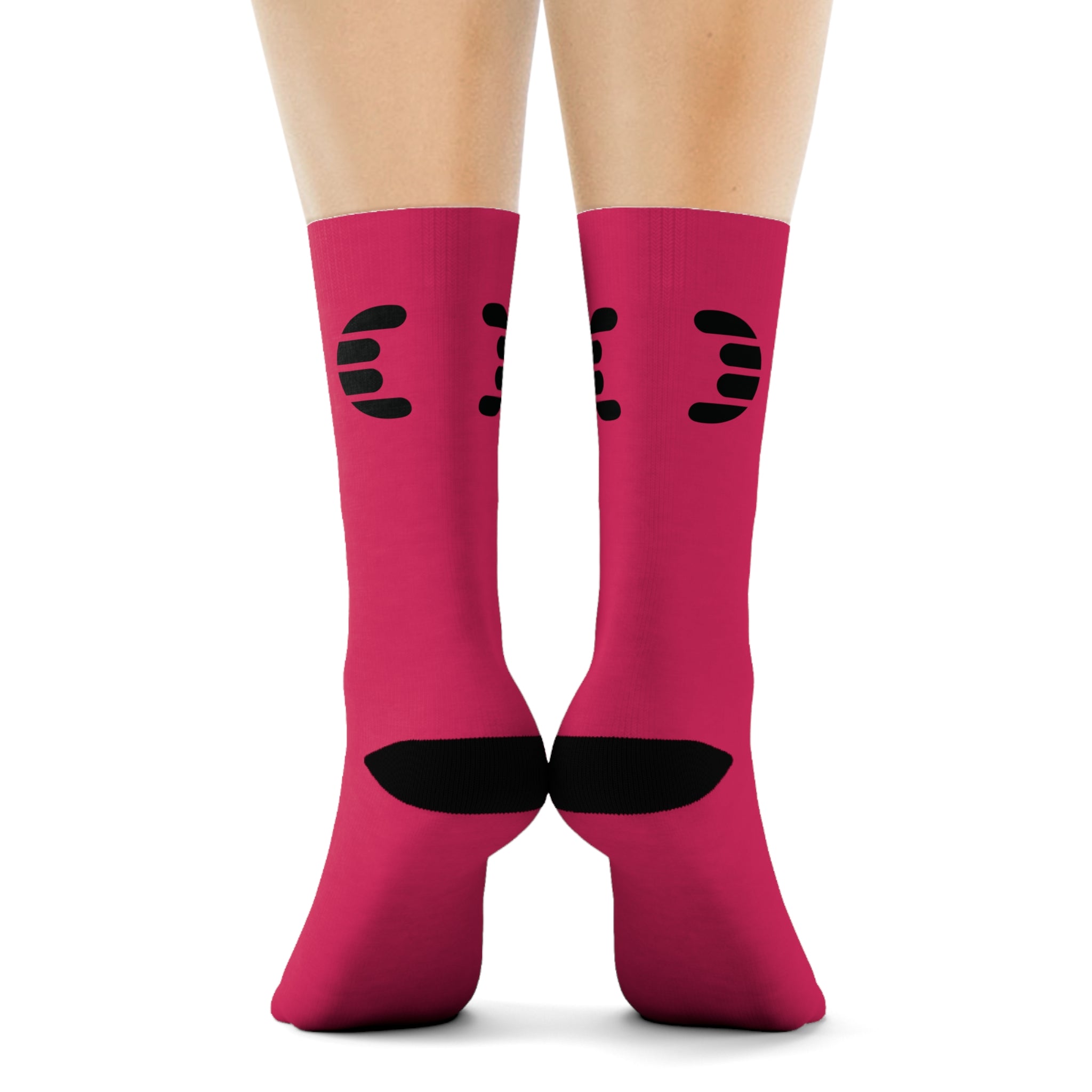 Dorpamine Hermes Pink Crew Socks