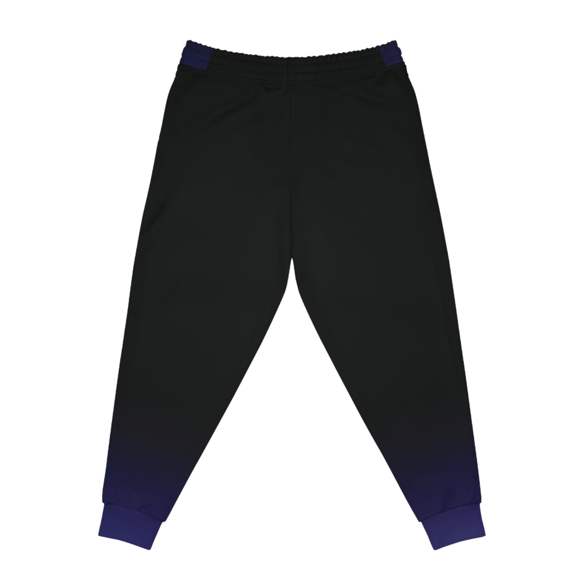 Dorpamine Fusion Black and Purple Unisex Athletic Joggers