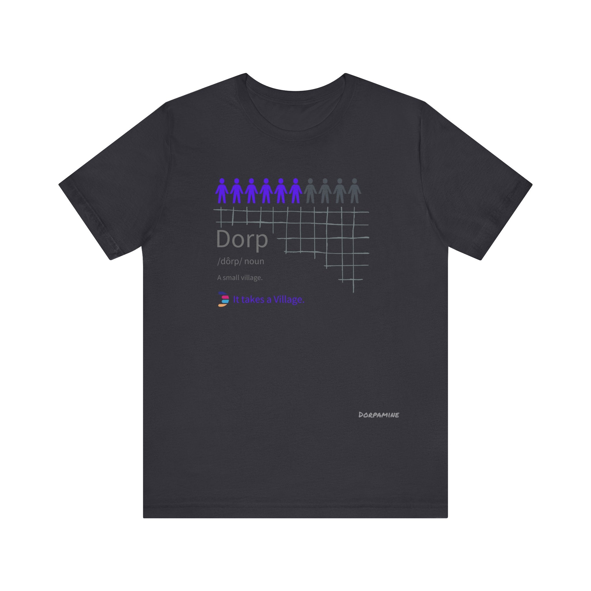 Dorpamine Dorp Definitions Unisex Jersey Short Sleeve Tee
