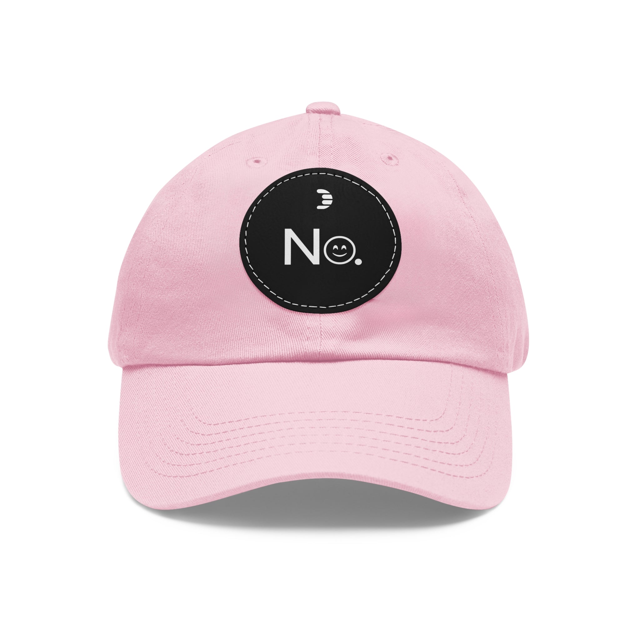 Dorpamine "No." Reclaiming Your Time Series Hat with Leather Patch (Round)