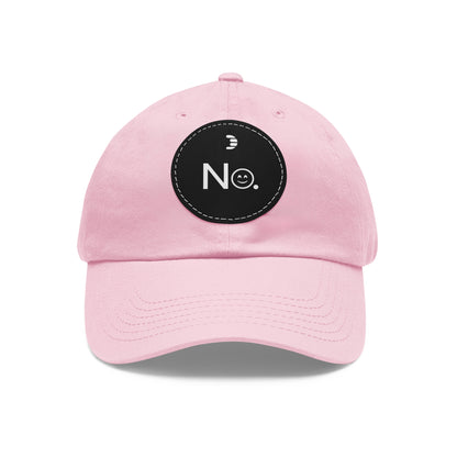 Dorpamine "No." Reclaiming Your Time Series Hat with Leather Patch (Round)