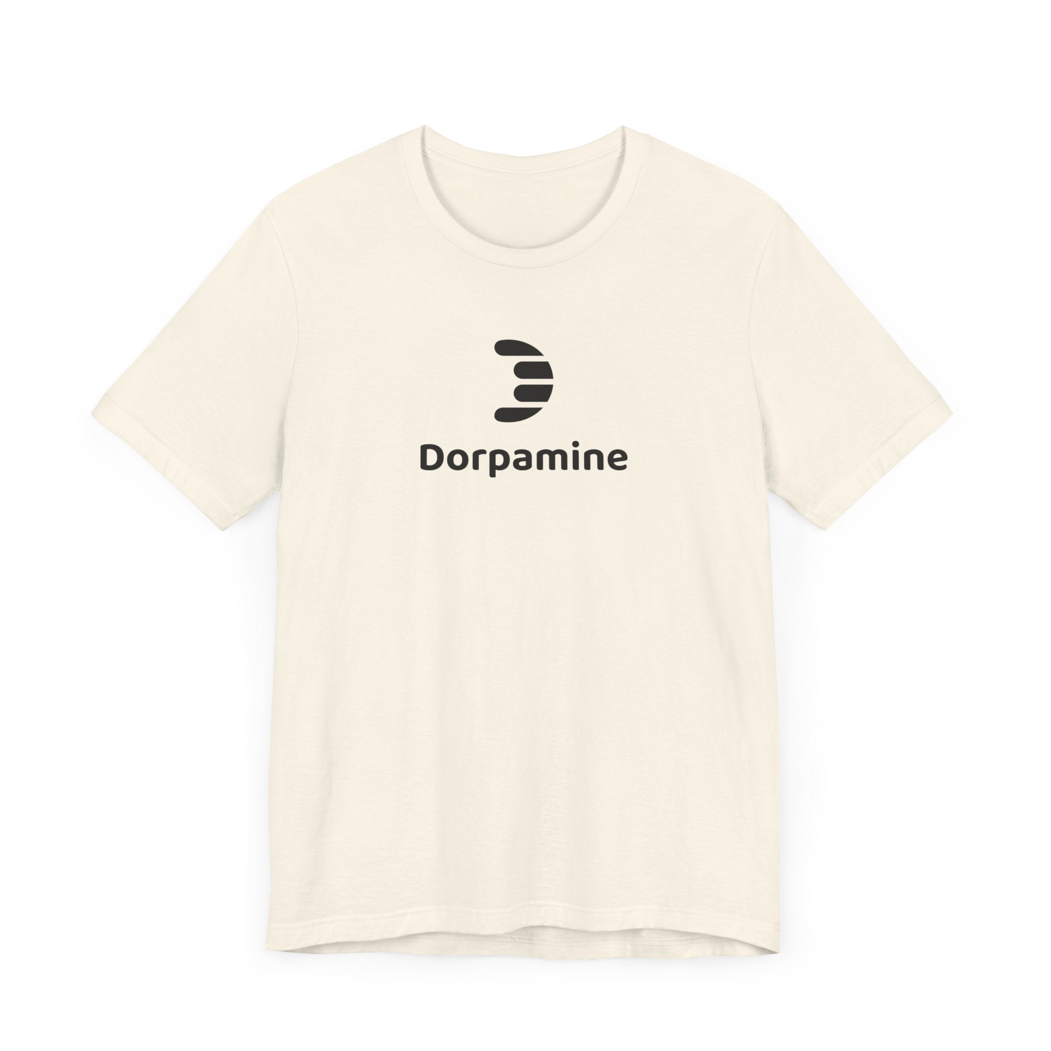 Dorpamine Classic Full Logo Black Unisex Jersey Short Sleeve Tee