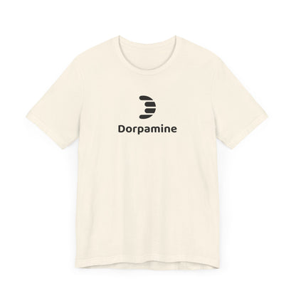 Dorpamine Classic Full Logo Black Unisex Jersey Short Sleeve Tee