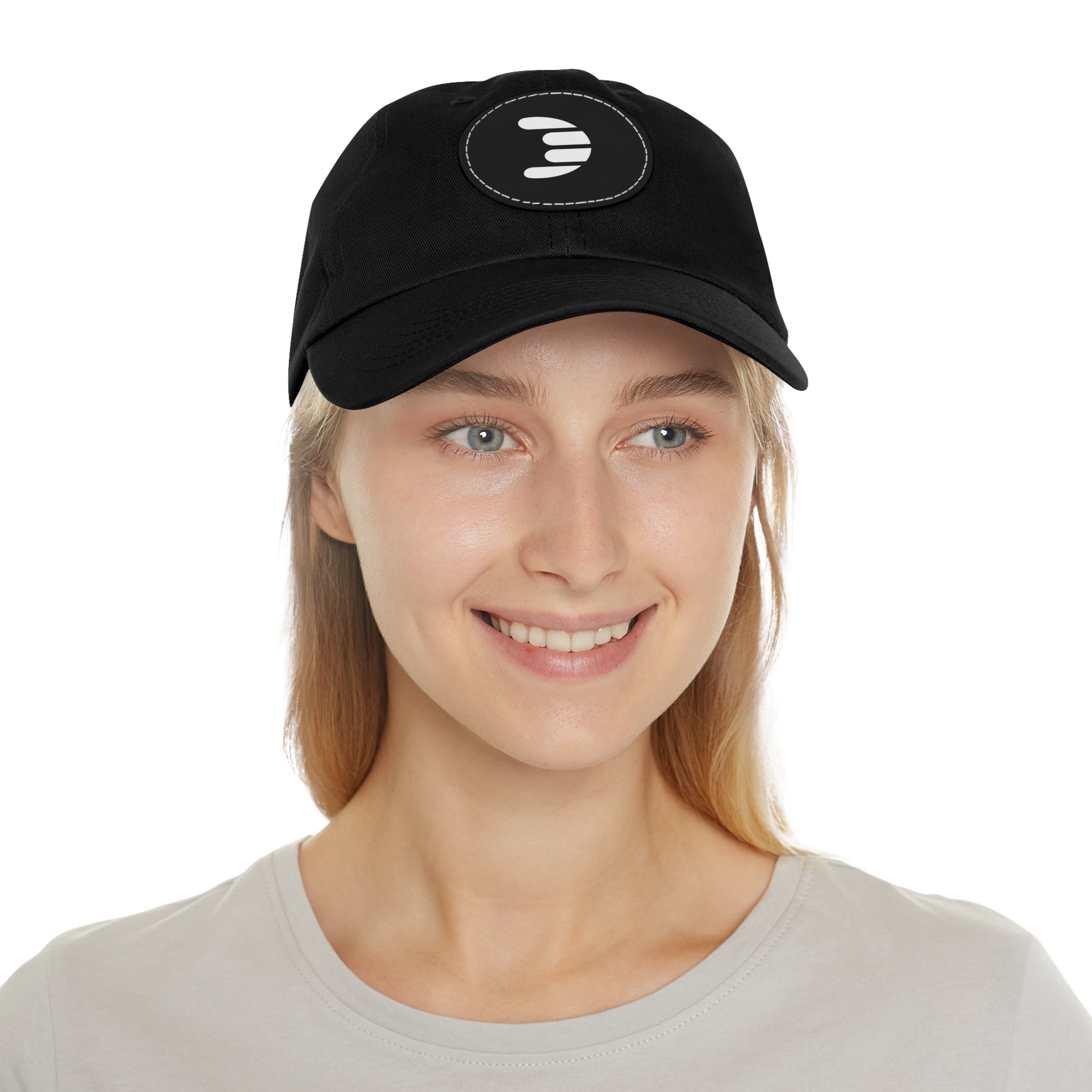 Dorpamine Hat with Leather Patch (Round)