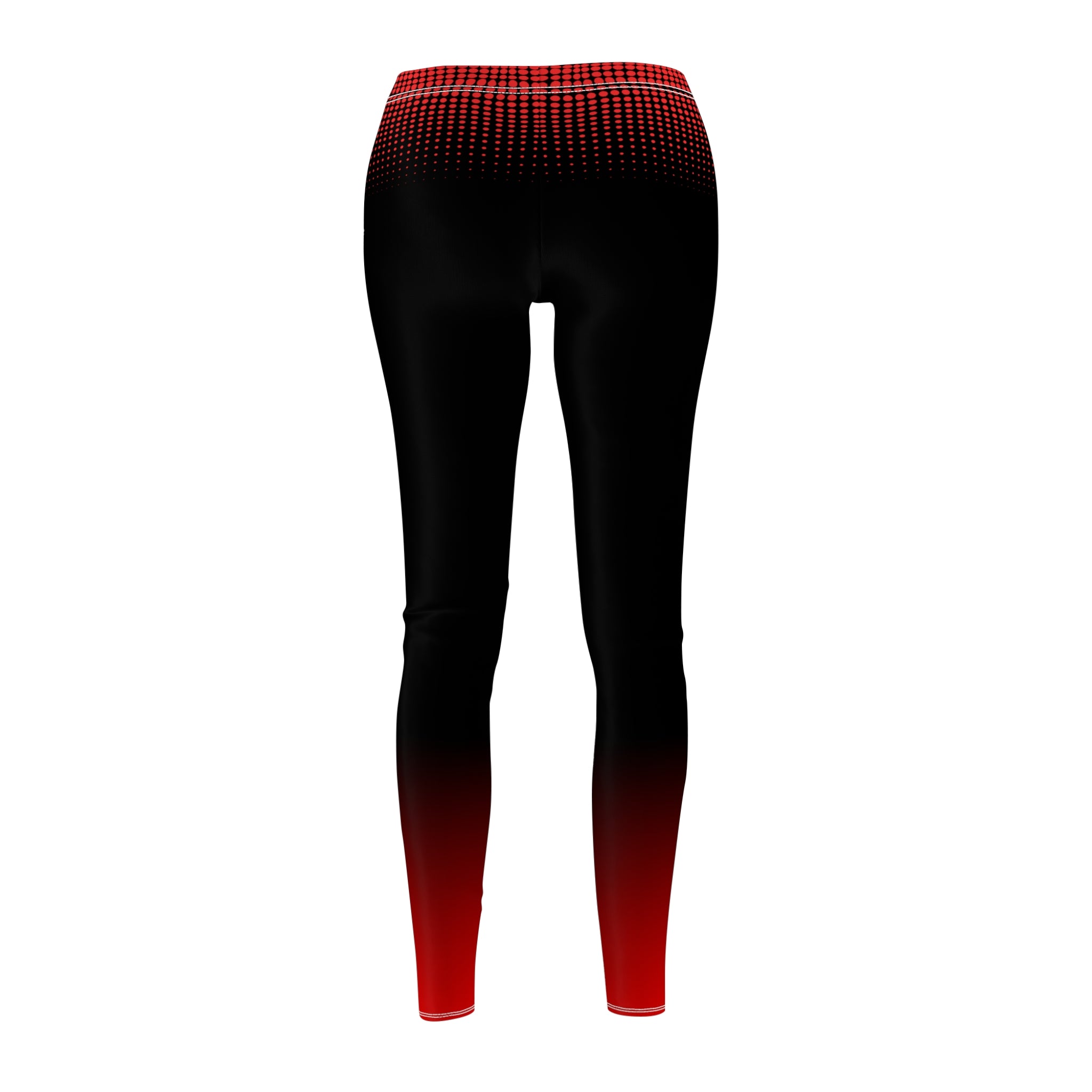 Dorpamine Fusion Red Women's Cut & Sew Leggings