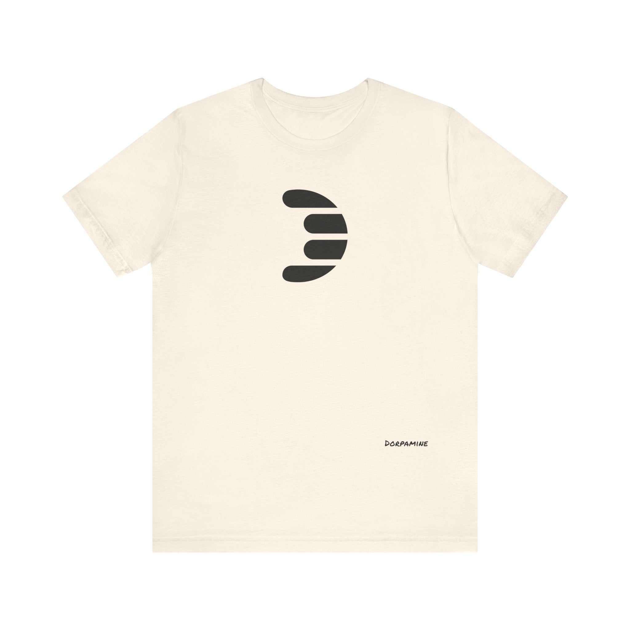 Dorpamine Classic Logo Black Unisex Jersey Short Sleeve Tee