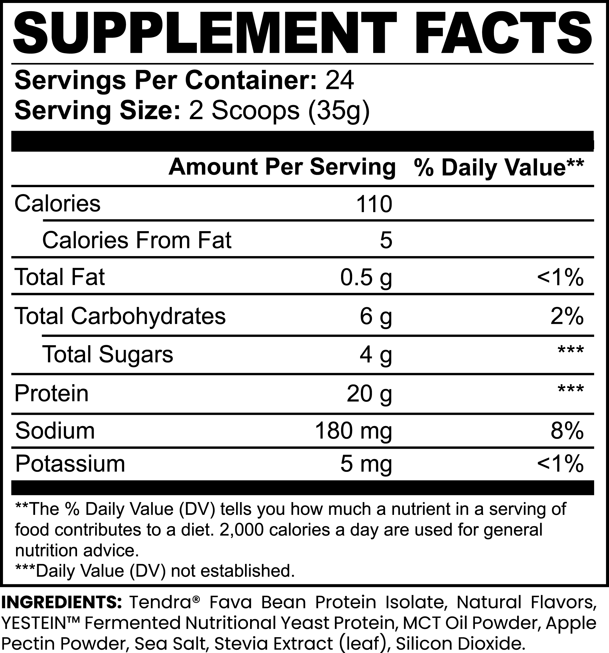 Dorpamine Vitality Plant Protein (Vanilla)