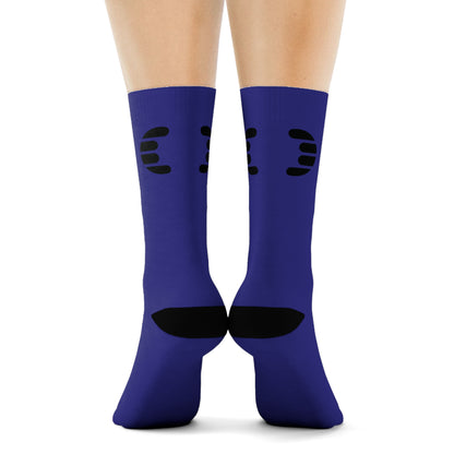 Dorpamine Hermes Purple Crew Socks