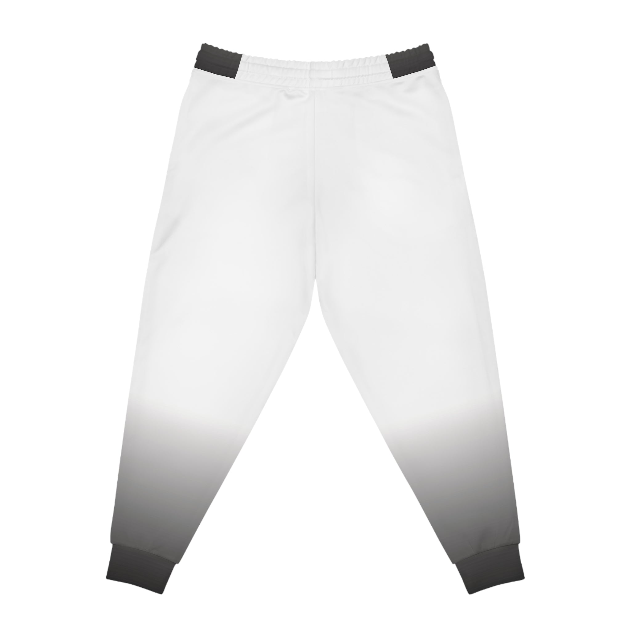 Dorpamine Fusion White and Grey Unisex Athletic Joggers