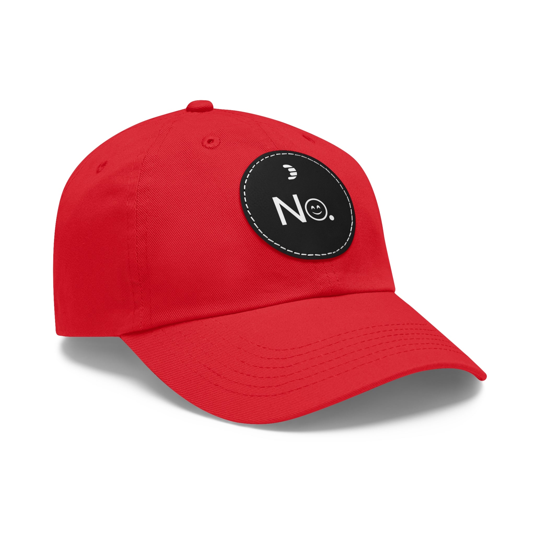 Dorpamine "No." Reclaiming Your Time Series Hat with Leather Patch (Round)