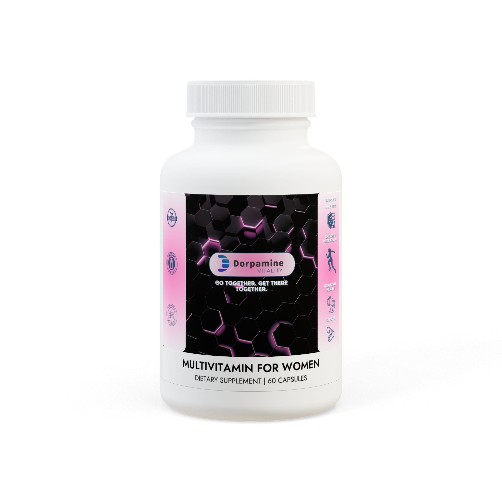 Dorpamine Vitality Multivitamin for Women Supplement (60 Capsules)