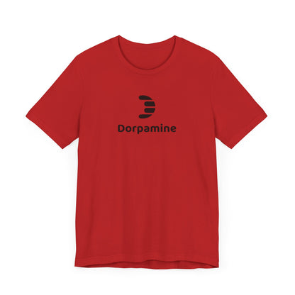 Dorpamine Classic Full Logo Black Unisex Jersey Short Sleeve Tee