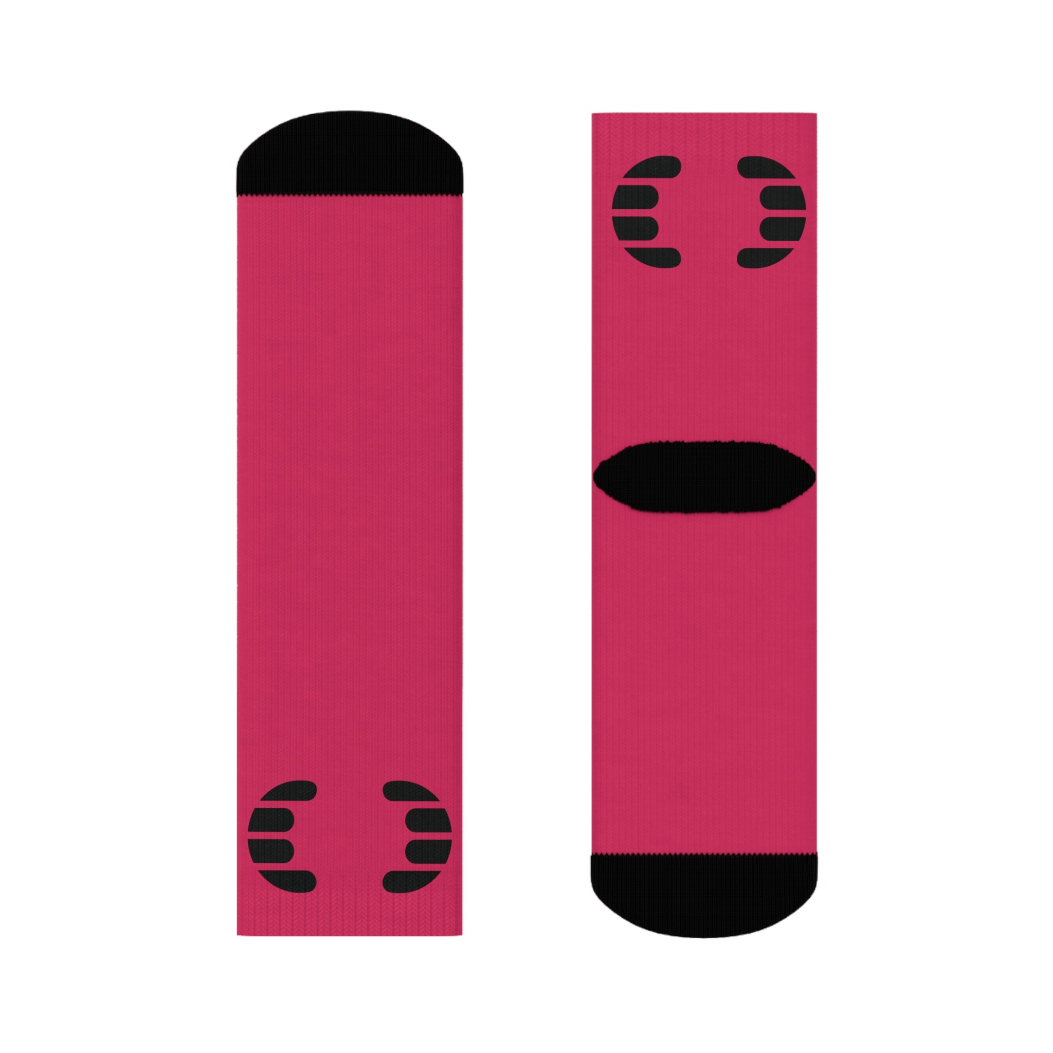 Dorpamine Hermes Pink Crew Socks