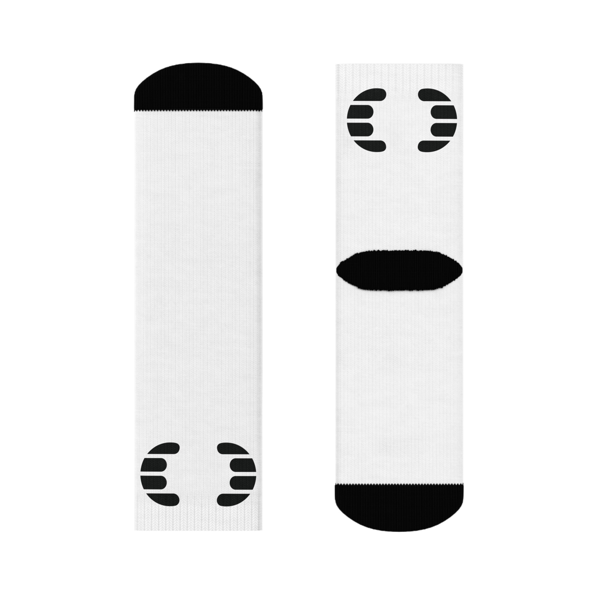 Dorpamine Hermes White Crew Socks