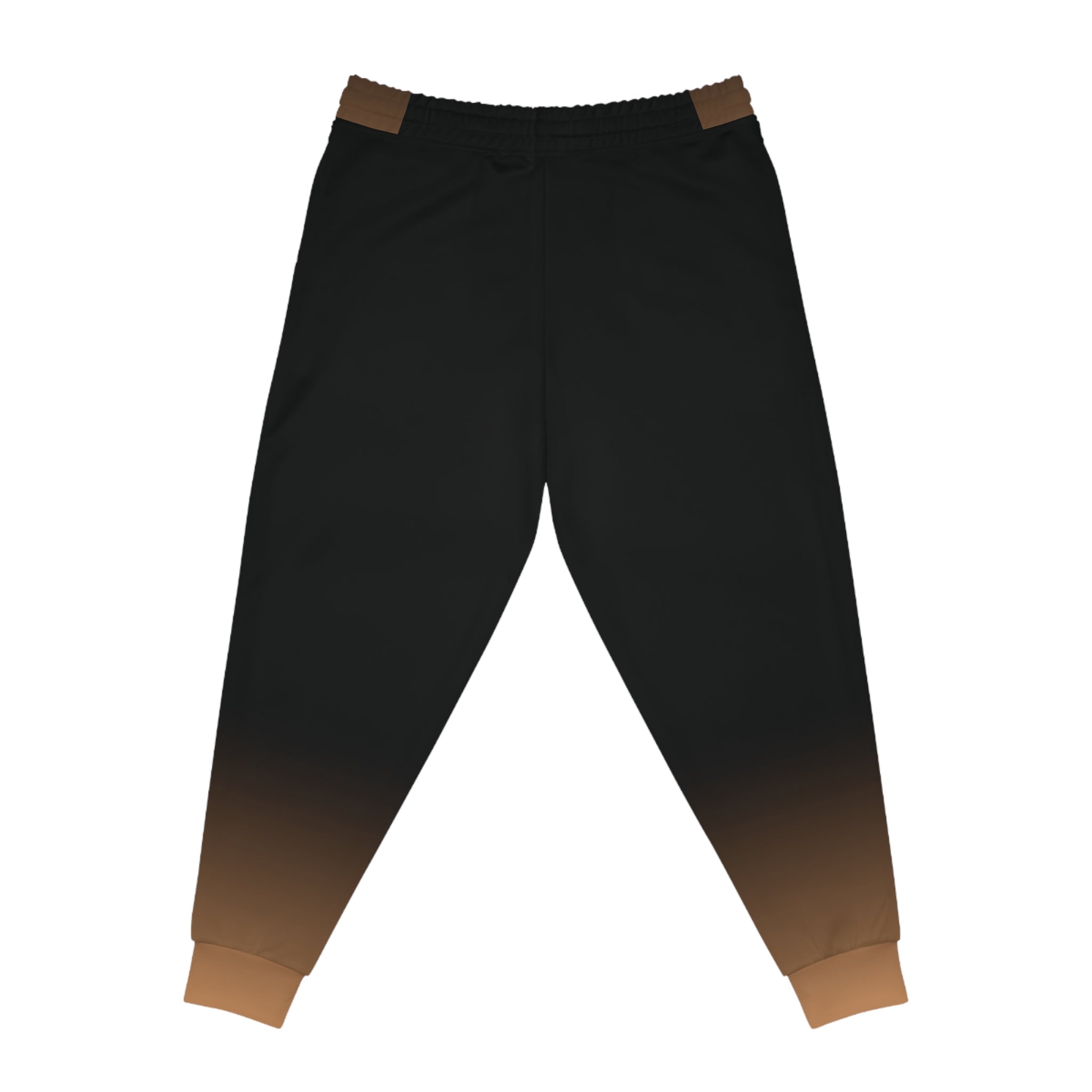Dorpamine Fusion Black and Orange Unisex Athletic Joggers