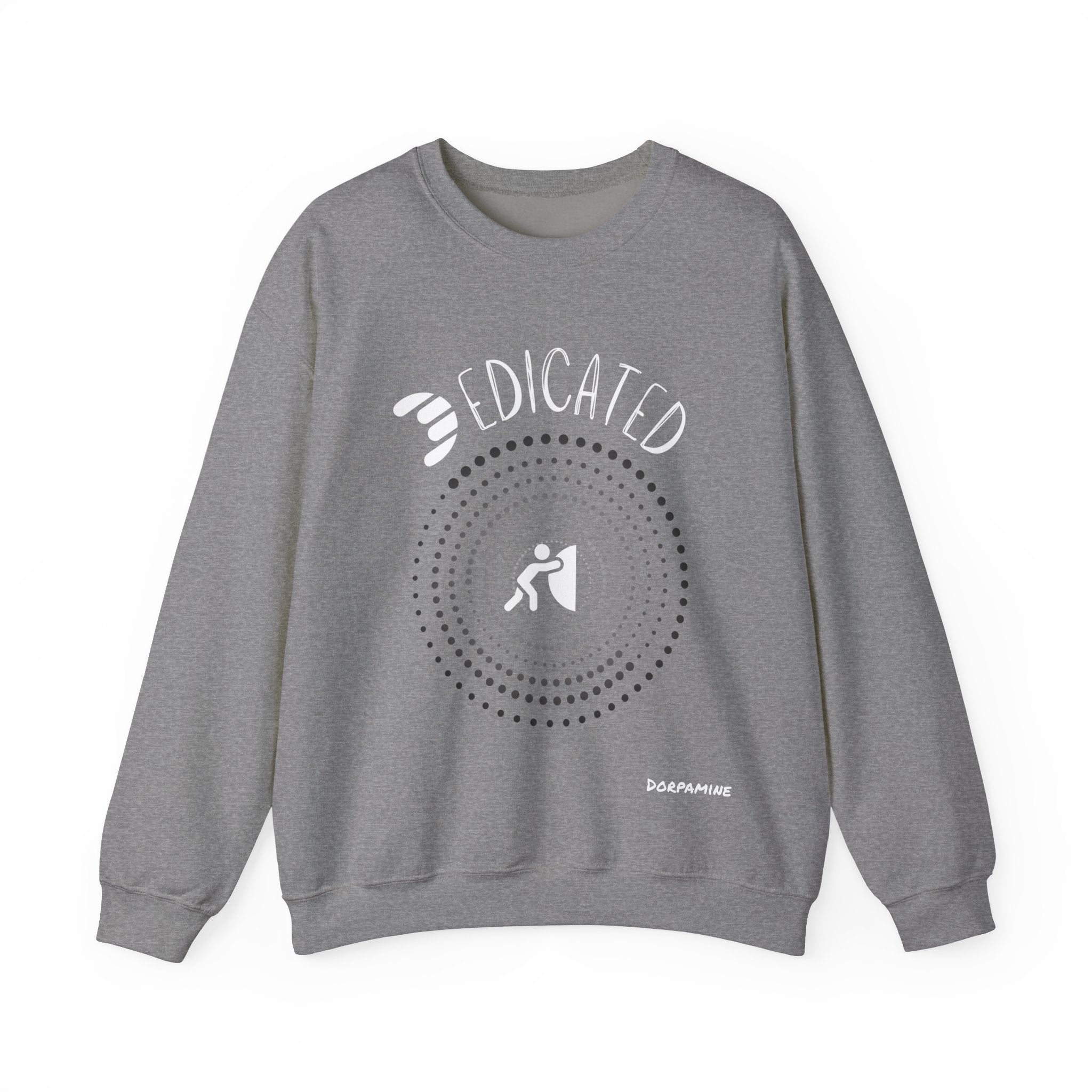 Dorpamine "D Words" Collection Dedicated Unisex Heavy Blend™ Crewneck Sweatshirt