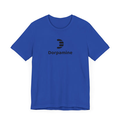 Dorpamine Classic Full Logo Black Unisex Jersey Short Sleeve Tee