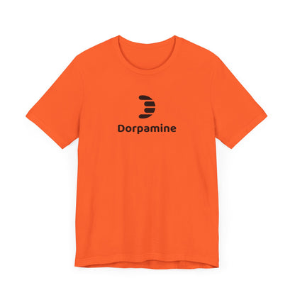 Dorpamine Classic Full Logo Black Unisex Jersey Short Sleeve Tee